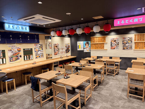 博多三昧 まるとく食堂の店内写真